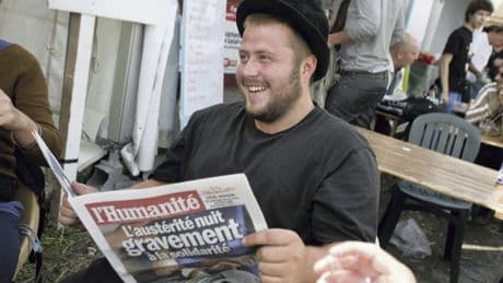 Fête de l’Humanité 2011 : les indignés de La Courneuve