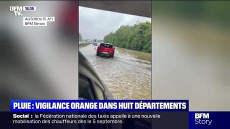 Story 1 : Orages, inondations près de Chartres, l'A11 coupée - 20/08