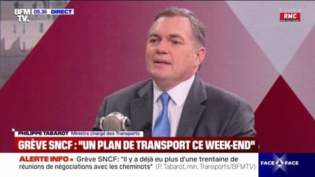 SNCF: "La grève est toujours évitable", assure Philippe Tabarot, ministre des Transports
