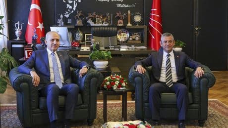 Numan Kurtulmuş'tan Özgür Özel'e 'komisyon' ziyareti: Kendi pozisyonumuzu tarif ettik