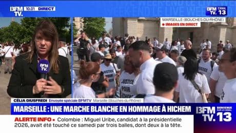 Marseille: la marche blanche en hommage à Hichem va commencer