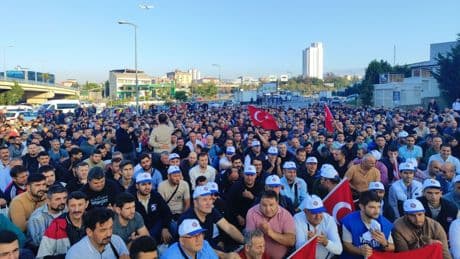 Evrensel'in manşeti | İşçiye kumpas
