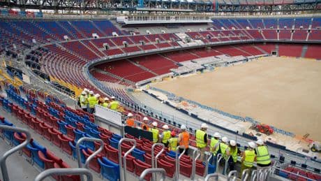El Ayuntamiento aprueba el plan de regreso al nuevo Spotify Camp Nou por fases