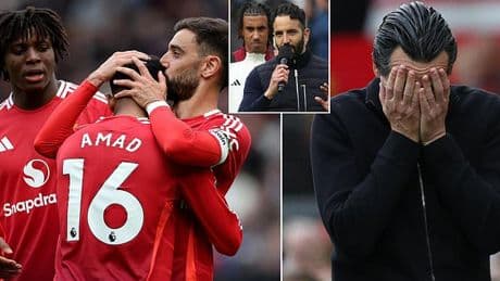 Man United 2-0 Aston Villa: Ruben Amorim's men end worst Premier League season on a high - as visitors MISS OUT on Champions League