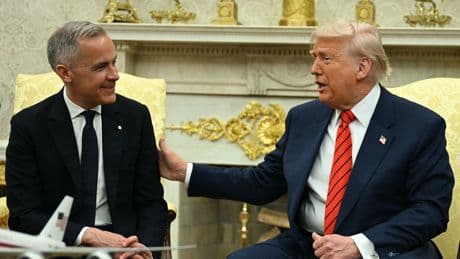 Canada "is not for sale," Carney tells Trump in White House meeting