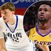 No 1 overall pick Cooper Flagg makes his NBA debut in star-studded battle against Lakers' Bronny James in Vegas