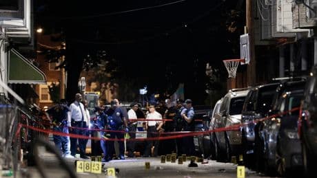 Three dead and ten hurt after gunmen start firing randomly in Philadelphia neighborhood