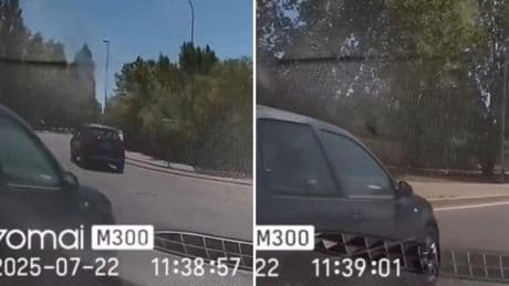 Las diversas infracciones que se cometen en una rotonda de Segovia y que han indignado a la gente: “Ni uno solo lo hace bien”