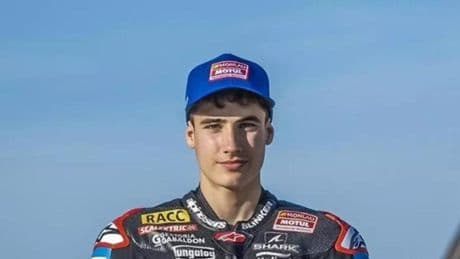 Muere el piloto español Pau Alsina a los 17 años tras sufrir un accidente mientras entrenaba en Aragón