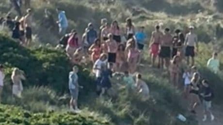 Teenage boy stabbed on Irvine beach after violent brawl