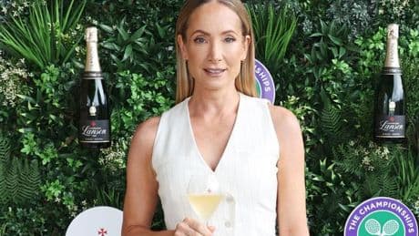 Downton’s Joanne Froggatt uses Charlotte Tilbury products to get her glowy Wimbledon look