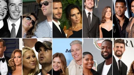 Tay and Trav just the latest athlete-celebrity couple to hear wedding bells. Here are some others