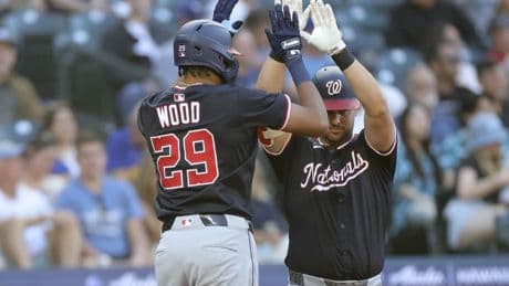 Wood, Abram lead offensive outburst carrying suddenly hot Nationals