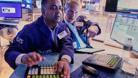 U.S. stocks hang near their record as Wall Street takes a breath following two big days