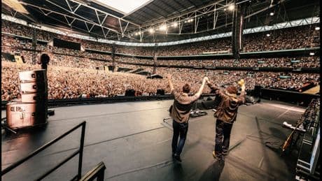Man dies after falling at Oasis Wembley Stadium concert