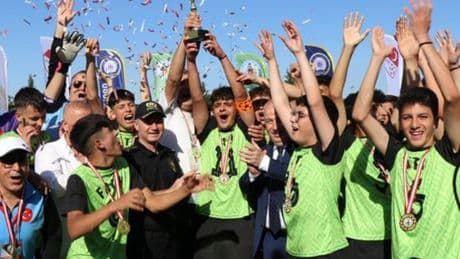 "Mahallemde Maç Var" futbol turnuvası sona erdi