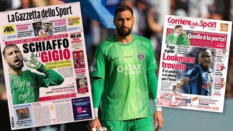 «Exclusion choquante», «le héros oublié», «aucune concession» du PSG... La presse italienne s’offense de la mise à l’écart de Donnarumma