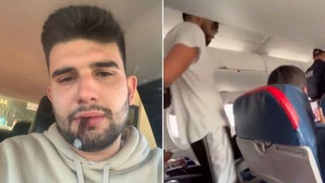 Plane forced to land unexpectedly after passenger tries to open door mid-air