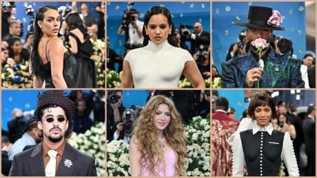 Rosalía, Shakira, Bad Bunny, Zoe Saldaña, Maluma... El escuadrón latino se fuerte en la Met Gala