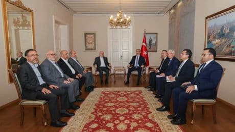 SON DAKİKA | Bakan Fidan, Hamas heyeti ile görüştü
