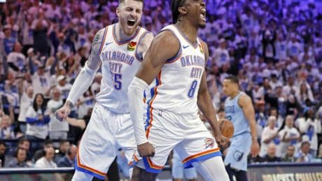 Los Thunder provocan pánico: la mayor paliza en un primer partido de una serie de playoffs