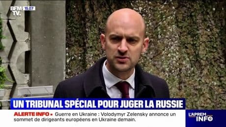 Jean-Noël Barrot, ministre des Affaires étrangères: "Le seul obstacle à la paix se trouve à Moscou, il parade, il s'appelle Vladimir Poutine"