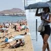 Dit weekend kans op hevig onweer in Spanje en Frankrijk, maar het blijft tropisch warm in vakantielanden