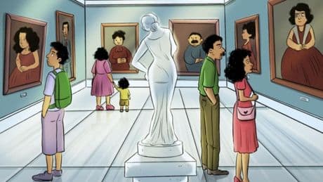 Konzentration gefragt: Nur die wenigsten finden die 6. Person im Museum
