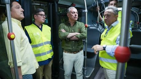 El tranvibús entre Torreblanca, Sevilla Este y Santa Justa, ya en pruebas, amplía su recorrido con un trayecto circular en Nervión