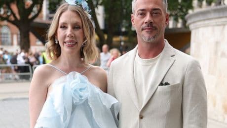 Katherine Ryan shares sign of behind-the-scenes chaos in her 'awful' Mel B wedding outfit