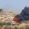BBC witnesses Israeli settlers' attack on Palestinian farm in West Bank