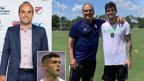 Christian Pulisic's DAD takes aim at Landon Donovan over criticism of AC Milan star pulling out of national team duty - and tells retired star to 'grow a pair' in fiery social media post