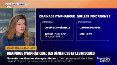 Médical ou esthétique: quels sont les bénéfices et les risques des drainages lymphatiques