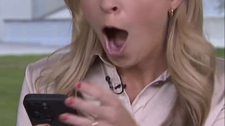 CBS White House reporter freaks out on live TV over Taylor Swift and Travis Kelce engagement