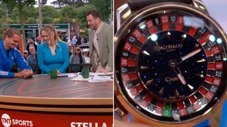Live im TV: Alexander Zverev verzockt fast seine 300.000-Euro-Uhr