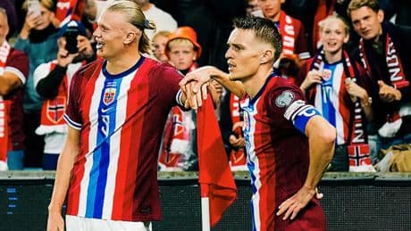 Norveç'ten Moldova'ya gol yağmuru