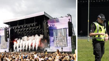 Cops attacked eight times during TRNSMT and police responded to 43 drug incidents