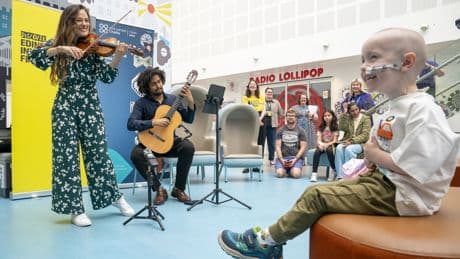 Nicola Benedetti takes festival experience to patients with hospital performance