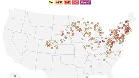 Hundreds of heat records set across U.S. this week