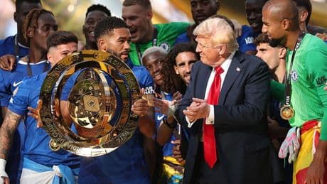 Chelsea players react to Donald Trump’s bizarre involvement in Club World Cup trophy ceremony