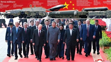 Triade nucleare, missili ipersonici, armi laser e cani robot: la Cina mostra il super arsenale militare e sfida l'Occidente