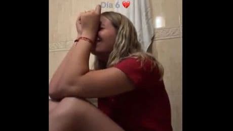 Laura Galera se graba rota y llorando tras la ruptura con Manu Vulcán, muy criticado por sus &#039;tiktoks&#039;