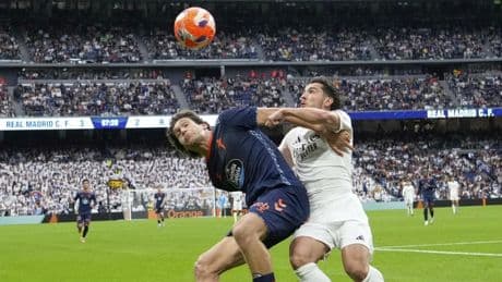 El penalti que reclamó el Real Madrid