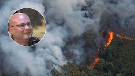 Luismi Pérez, meteorólogo, rotundo sobre los incendios en España: "El humo es tan denso que ha frenado la temperatura"