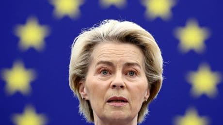 Verleihung von Aachener Karlspreis an EU-Kommissionspräsidentin von der Leyen