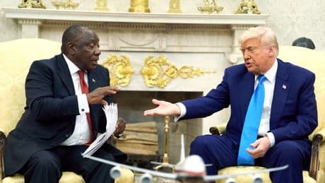 Beyaz Saray'da ikinci Zelenski vakası: Trump, Güney Afrika lideri ile tartıştı