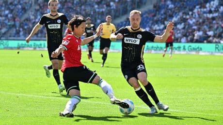 2. Fußball-Bundesliga: Hannover verpflichtet Abwehrspieler Neubauer von Elversberg