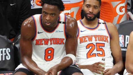 Knicks star wings OG Anunoby, Mikal Bridges have nights to forget