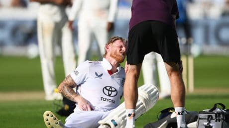 England left sweating on Ben Stokes fitness after injury scare against India