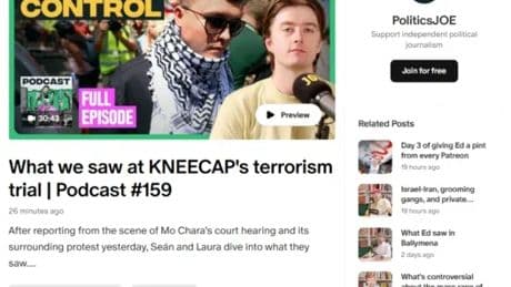 Politics Joe puts video podcast behind paywall